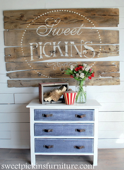 Sweet Pickins Denim Treatment Dresser 