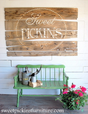 Sweet Pickins Furniture - Sherwin Williams Dill