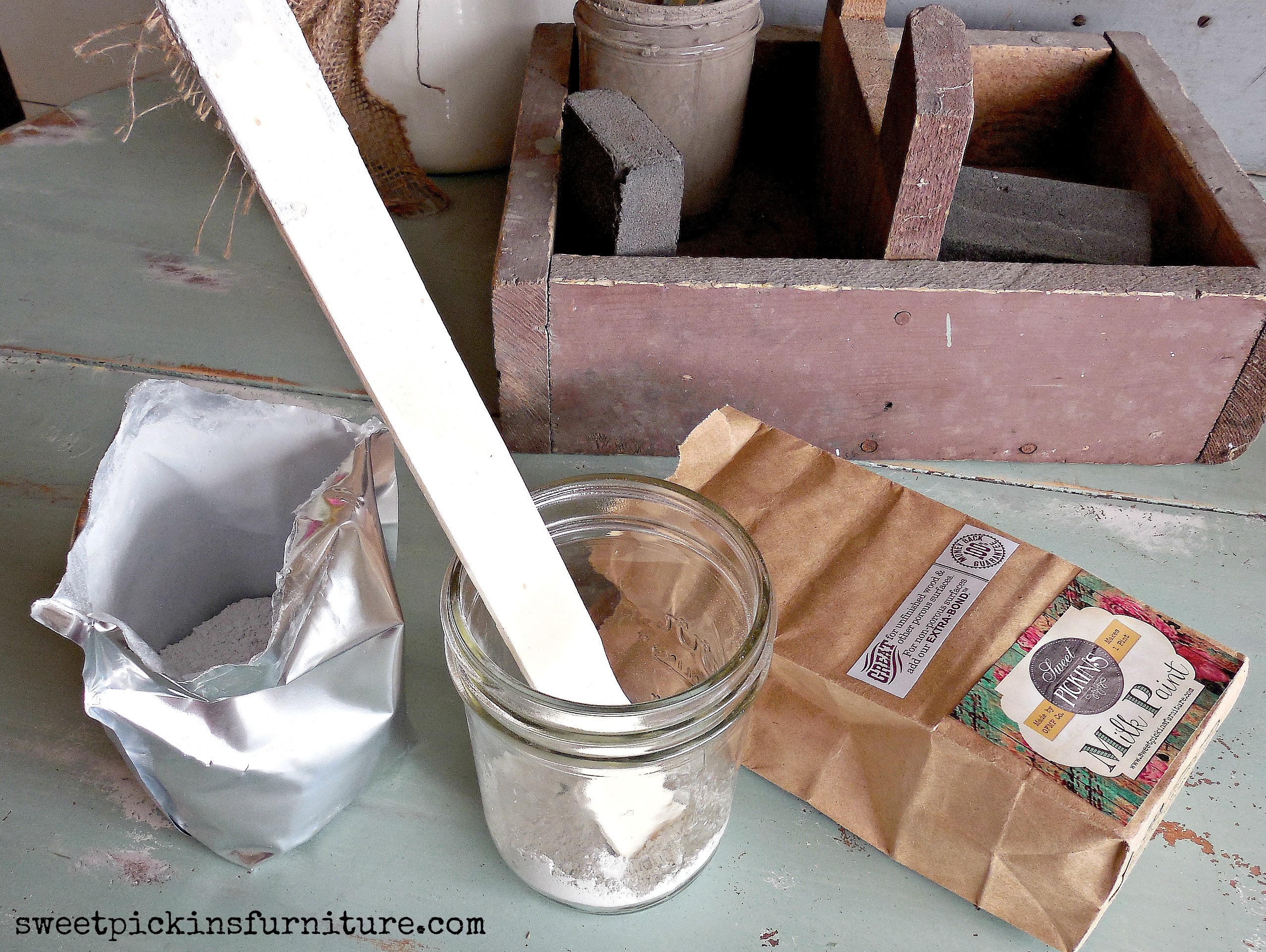 How to Make Milk Paint