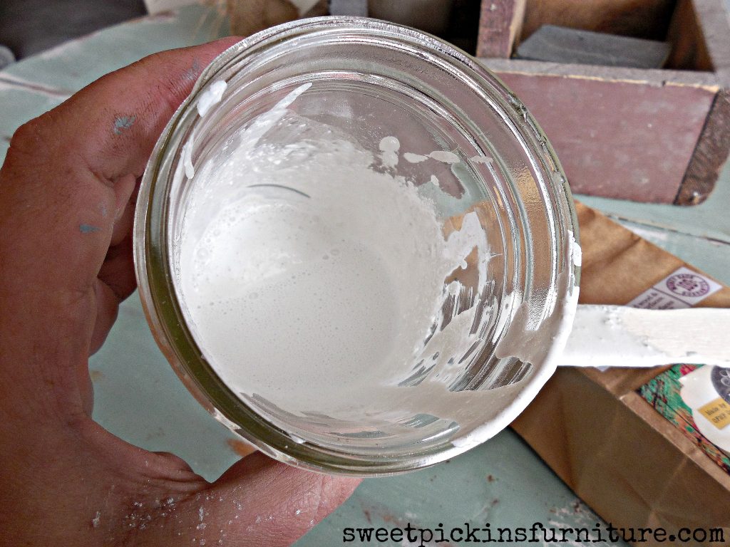 Sweet Pickins Milk Paint - mixing tutorial 4