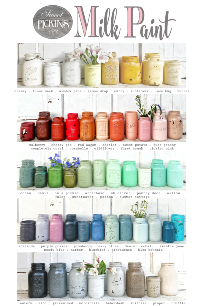 Sweet Pickins Milk Paint ~Quart Size ~50 Colors to Choose From! – Dancing  Daisy Designs