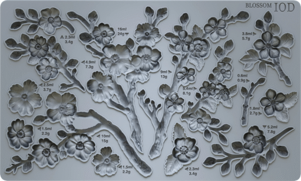 blossom | mould 6″ x 10″