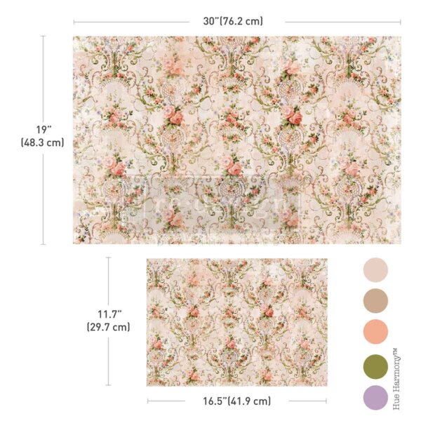 blushing bloom | double delight decoupage fiber set