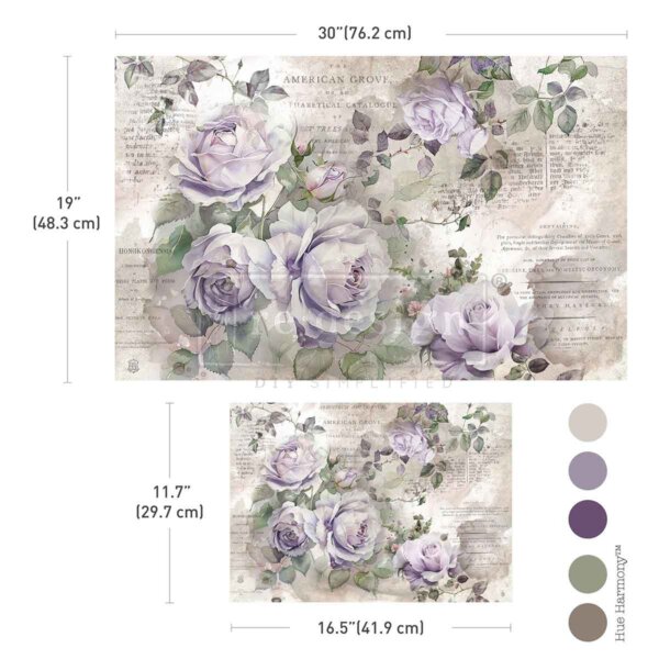 soft veil | double delight decoupage fiber set