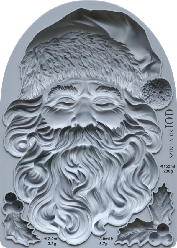 saint nick DISCONTINUED | mould 5″ x 7″