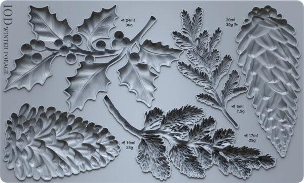 winter forage DISCONTINUED | mould 6″ x 10″