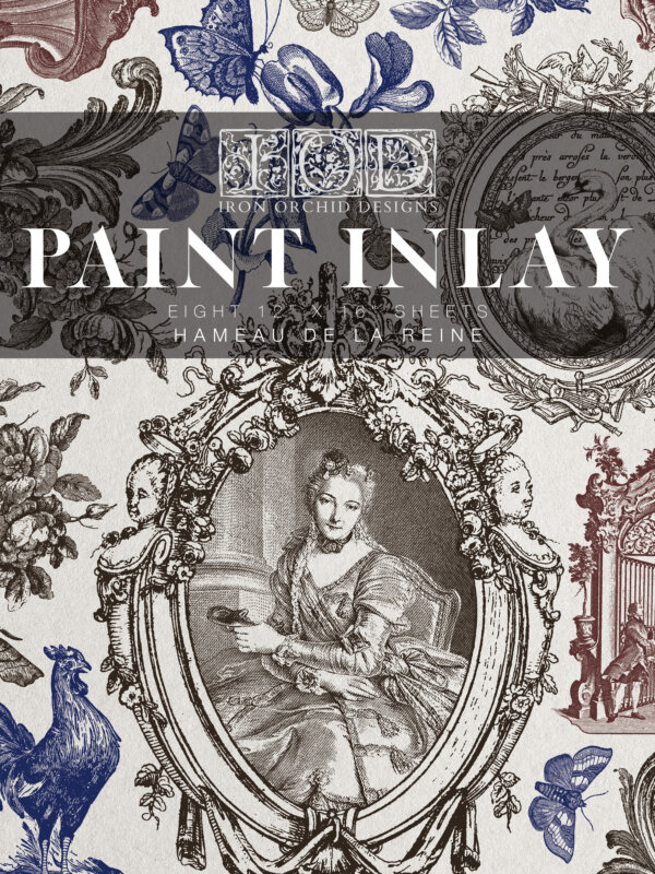 hameau de la reine | paint inlay | 12″ x 16″ pad (8 sheets)