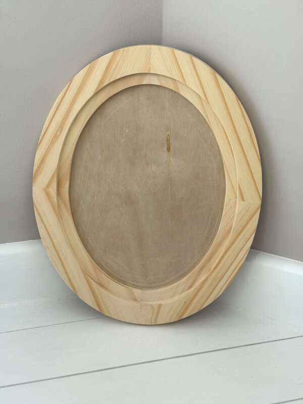 oval wood gallery blank (large) by IOD | 12.7″x15.7″