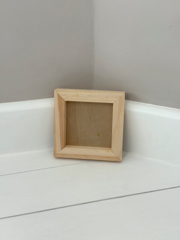wood art panel by IOD | 5″x5″