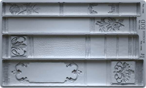 bookish – NEW! | mould 6″ x 10″